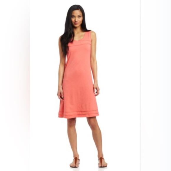 Horny Toad Women’s Sz Small Oolong Sleeveless Dress in Coral - Picture 1 of 7